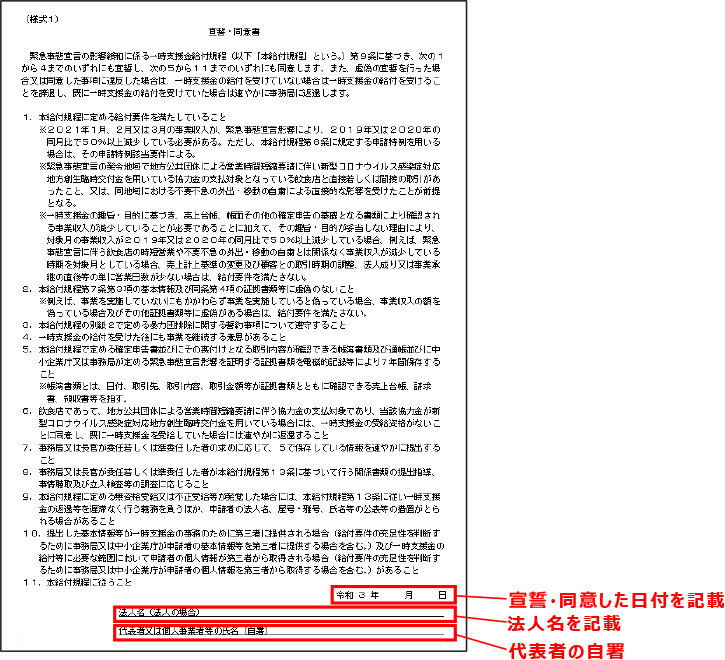 補助金,助成金,一時支援金,申請方法,申請書類