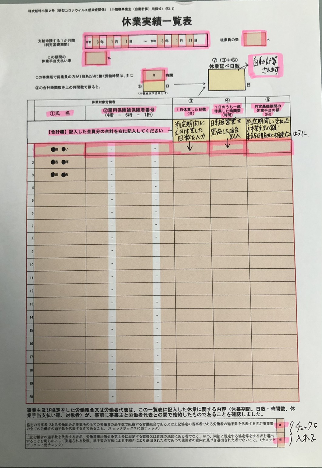 補助金,助成金,雇用調整助成金,申請方法,申請様式